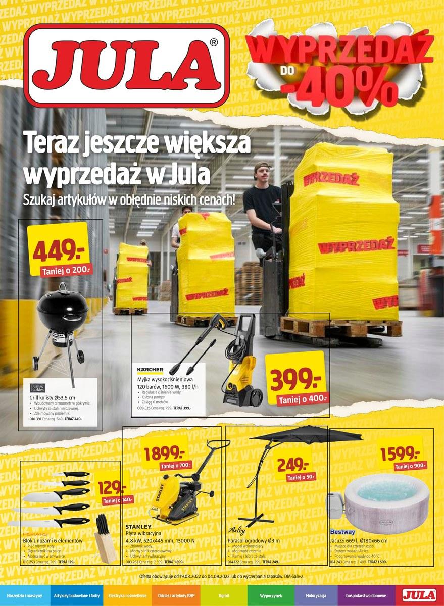 Gazetka promocyjna Jula str. 1