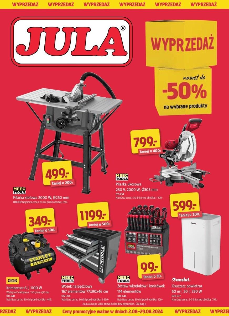 Gazetka promocyjna Jula str. 1