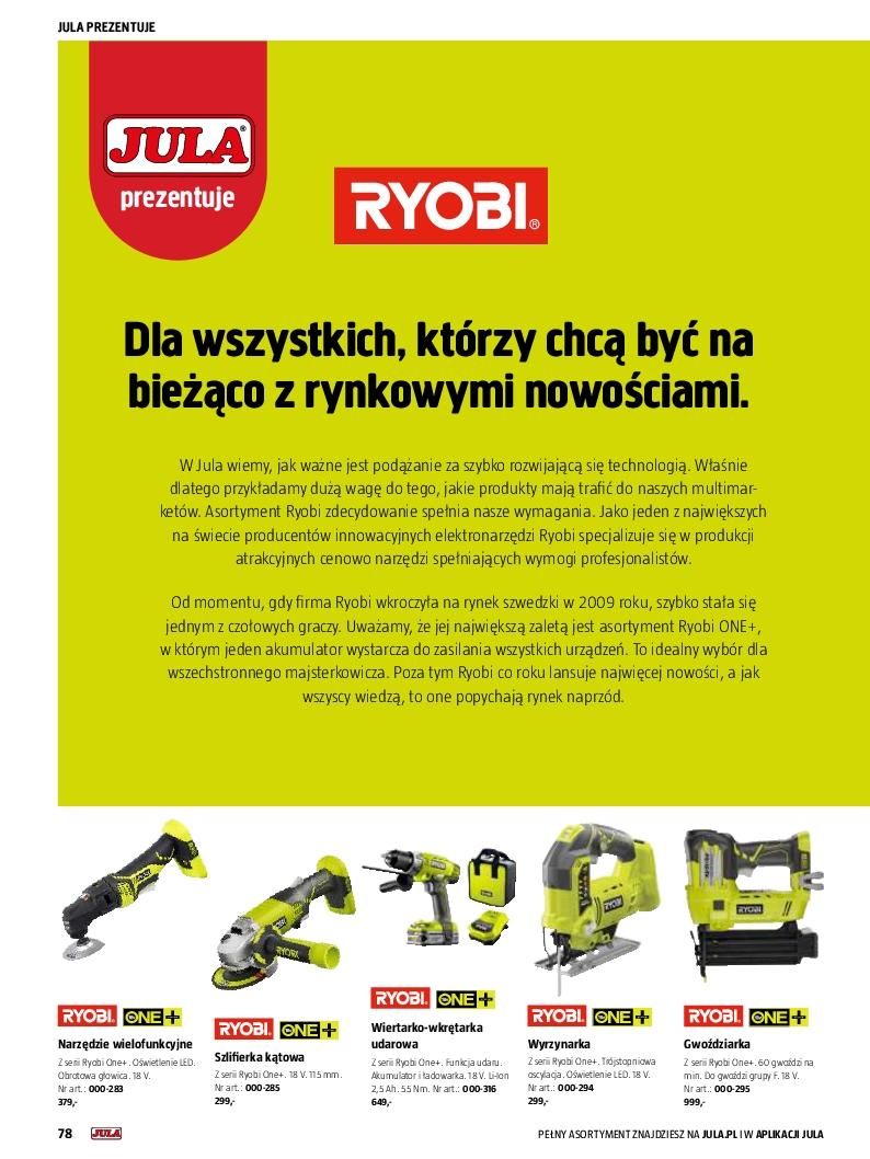 Gazetka promocyjna Jula str. 79