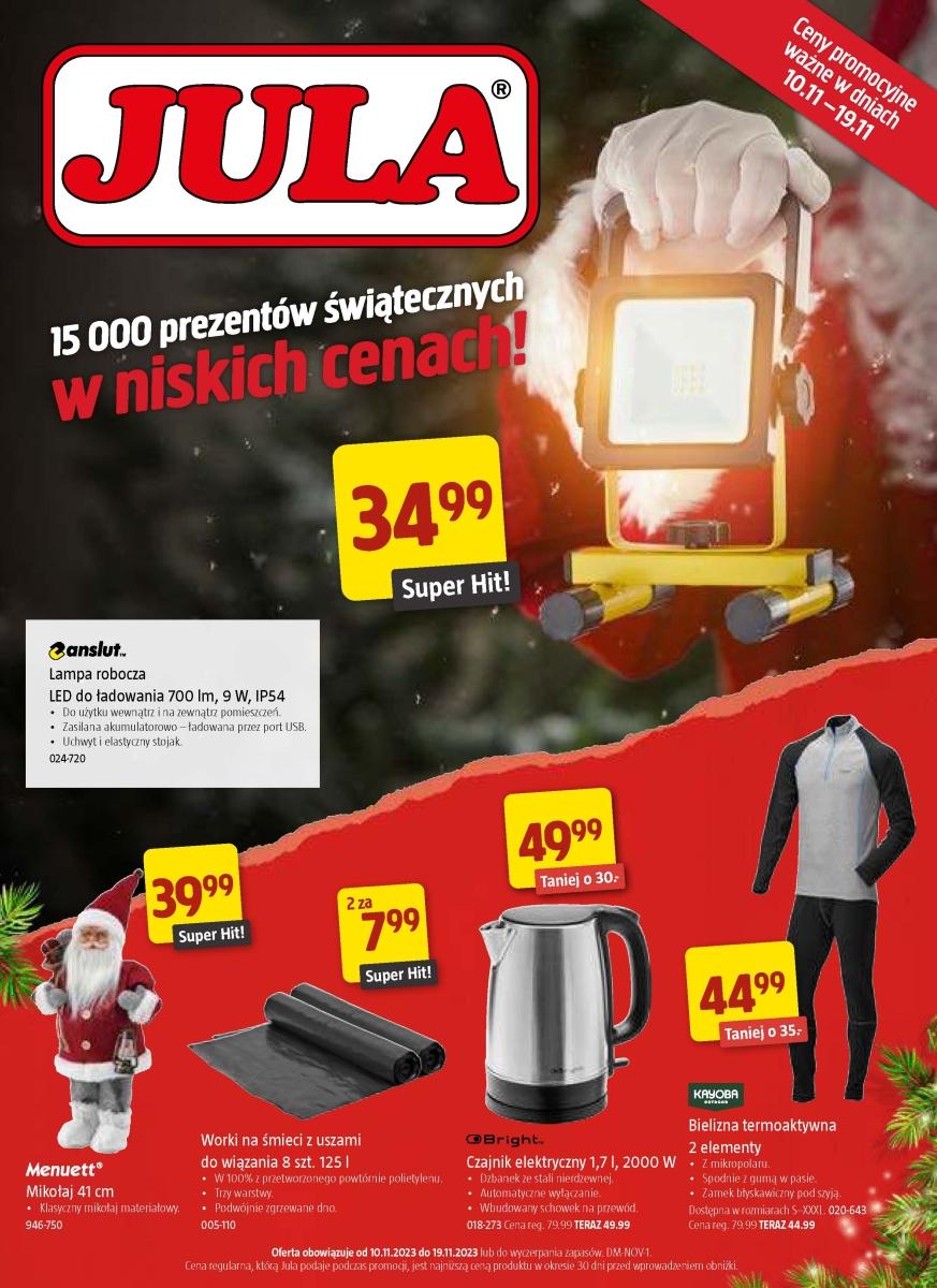 Gazetka promocyjna Jula str. 1