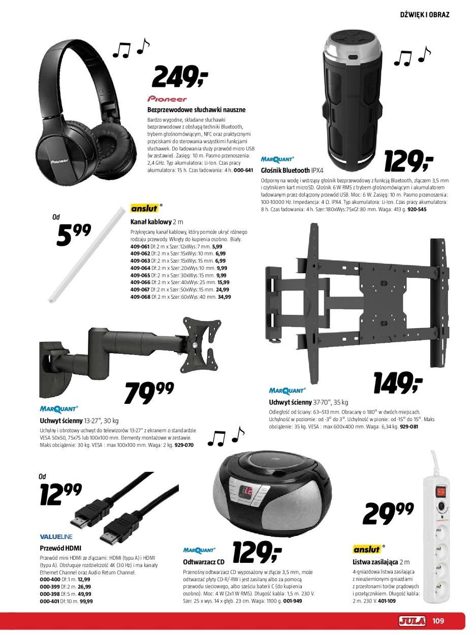 Gazetka promocyjna Jula str. 109