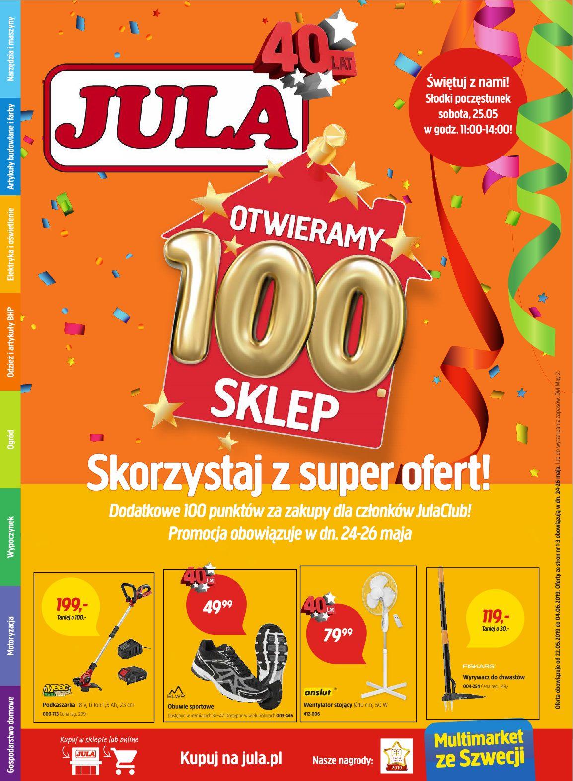 Gazetka promocyjna Jula str. 1