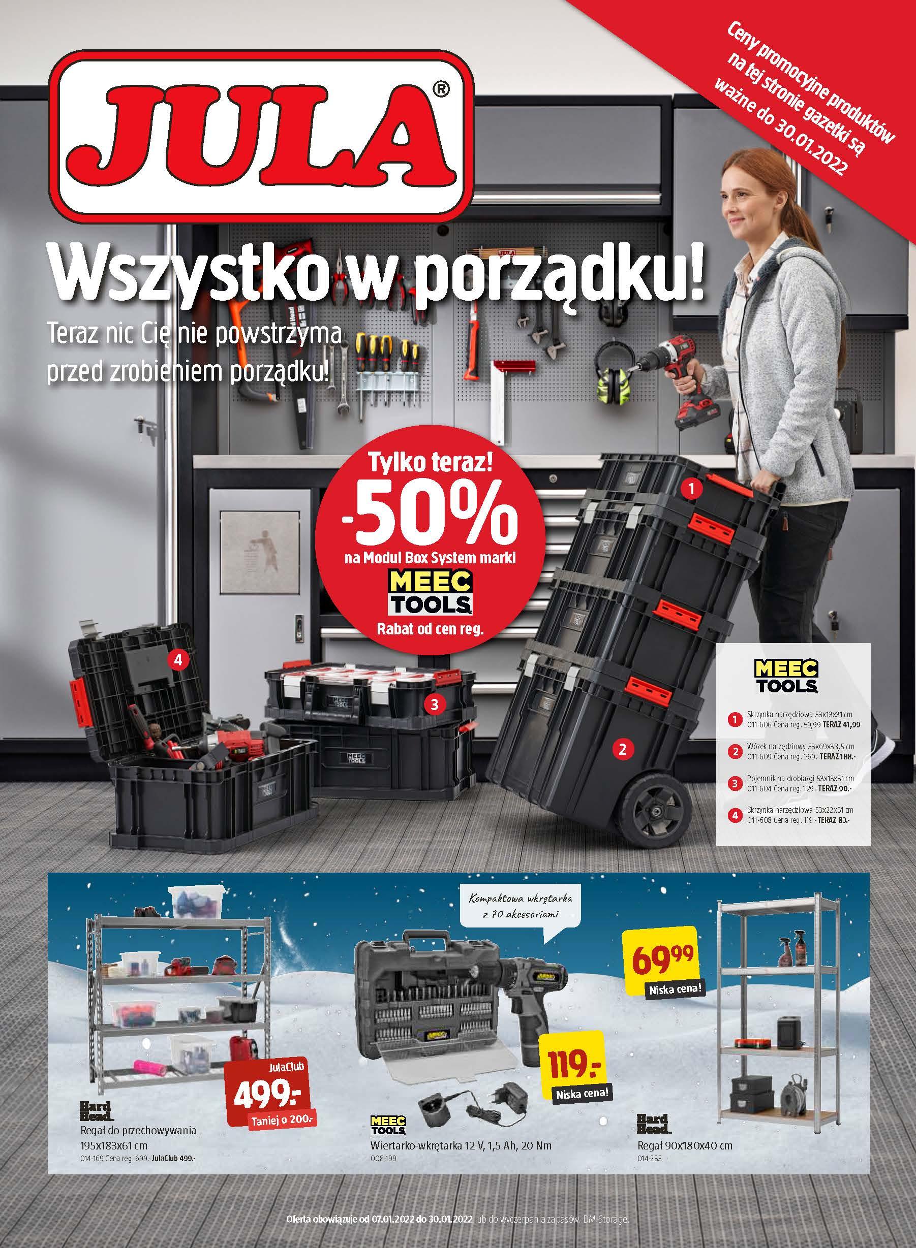 Gazetka promocyjna Jula str. 1