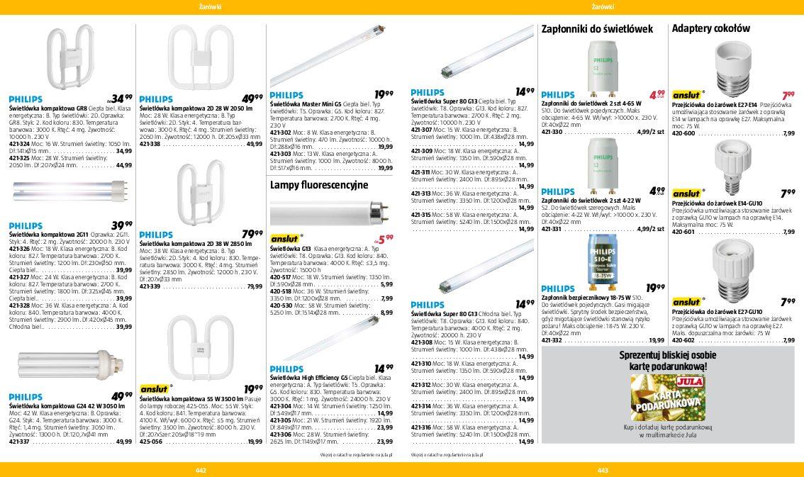 Gazetka promocyjna Jula str. 222