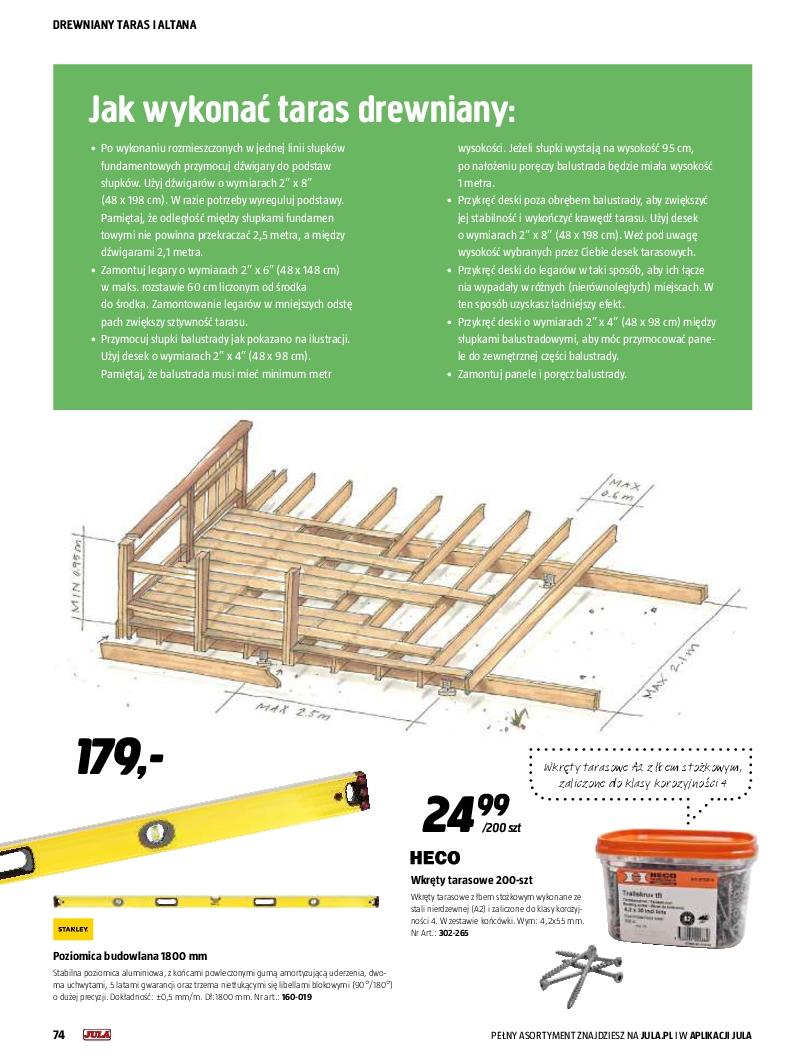Gazetka promocyjna Jula str. 75