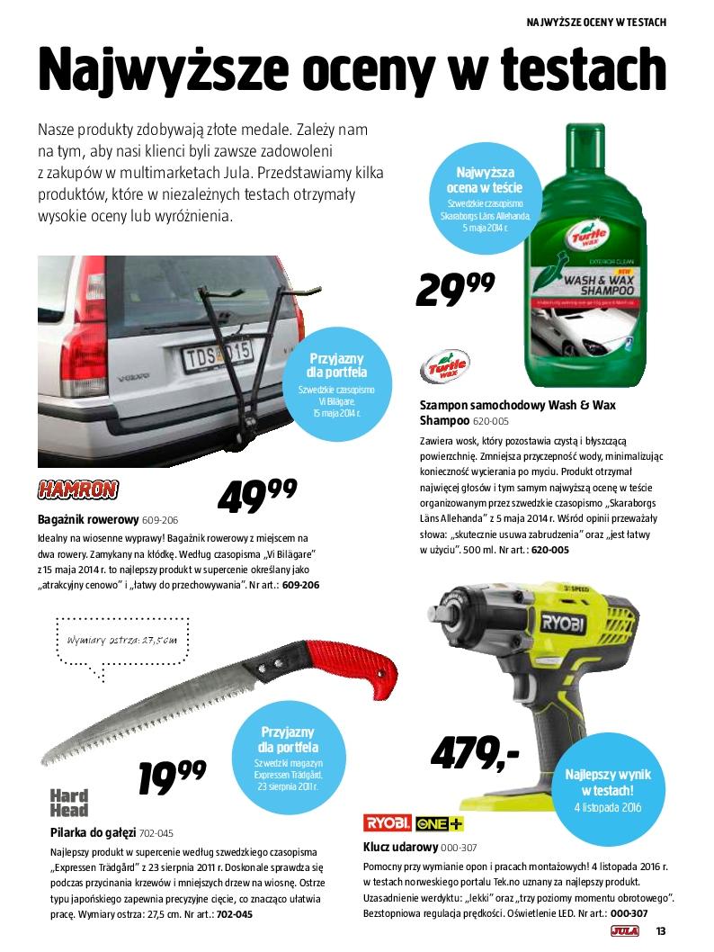 Gazetka promocyjna Jula str. 13