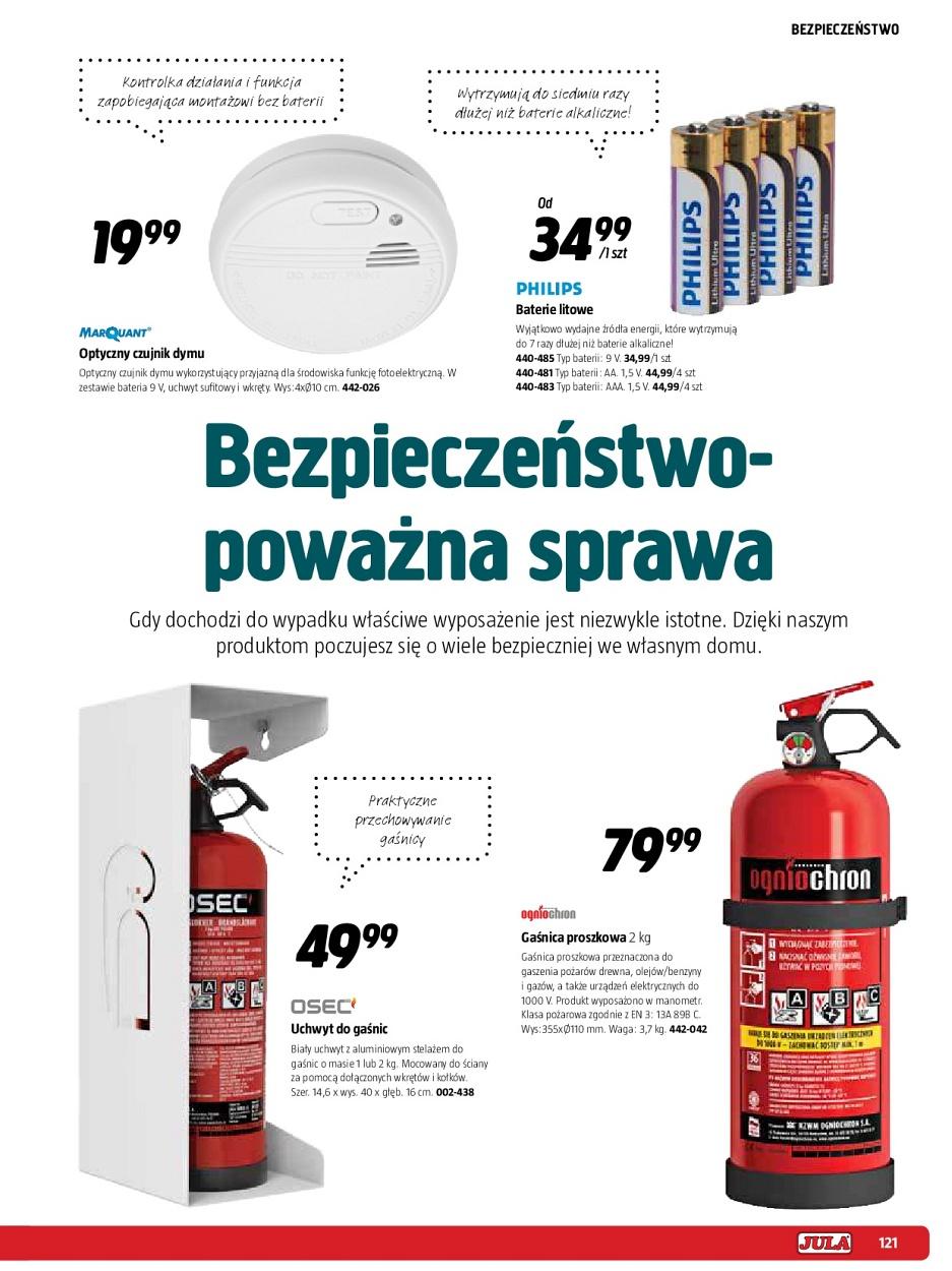 Gazetka promocyjna Jula str. 121
