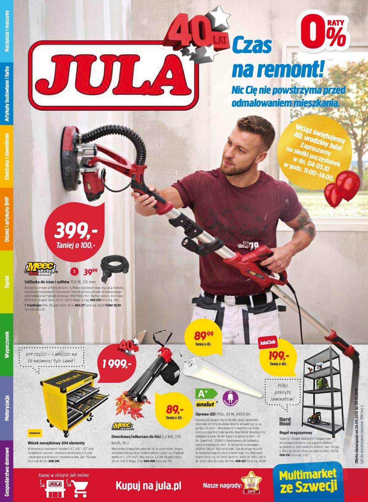 Gazetka promocyjna Jula str. 1