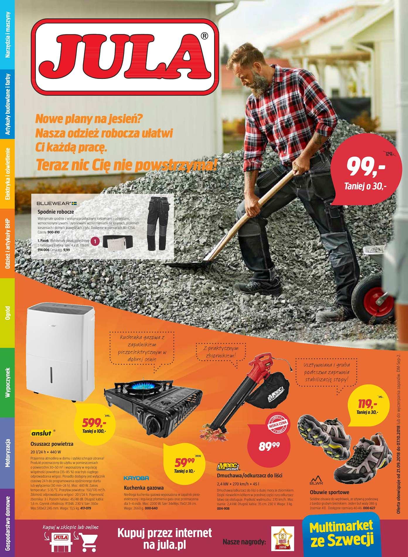 Gazetka promocyjna Jula str. 1