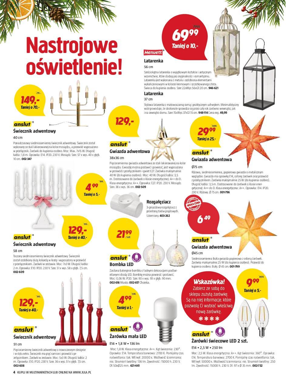 Gazetka promocyjna Jula str. 4