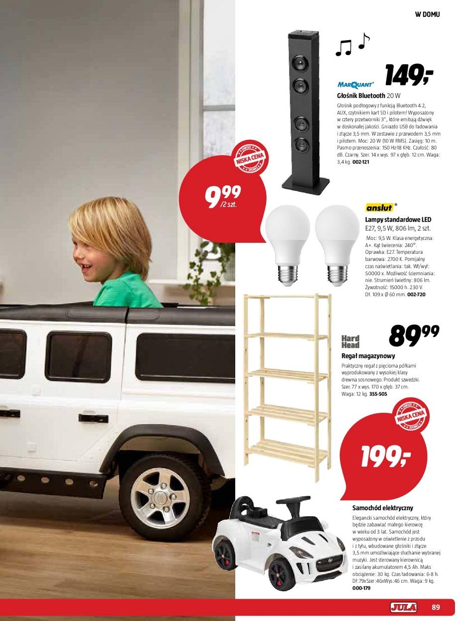 Gazetka promocyjna Jula str. 89