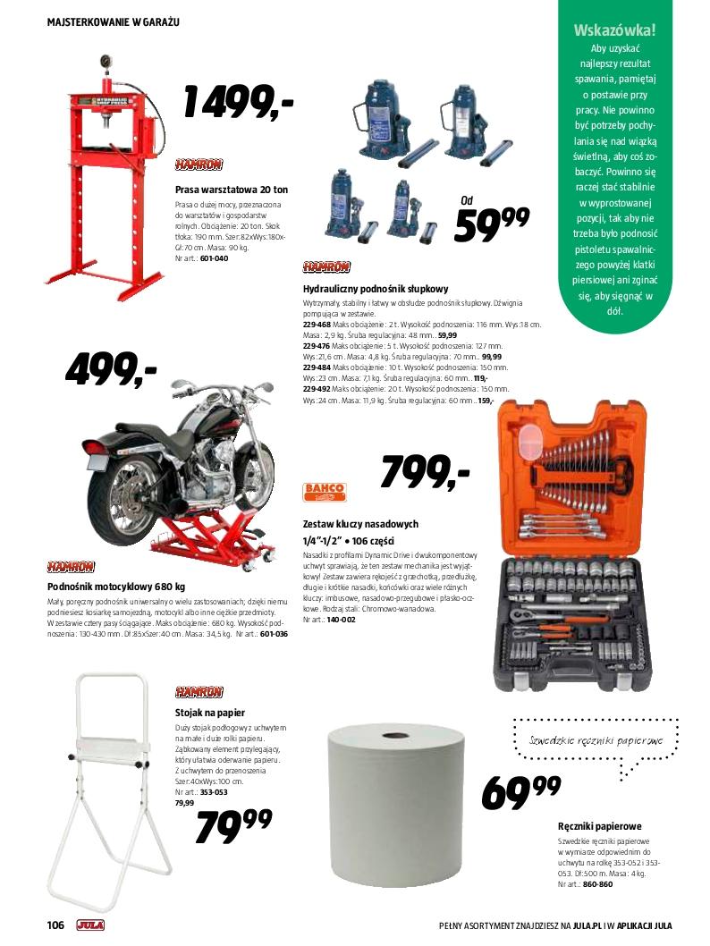 Gazetka promocyjna Jula str. 107